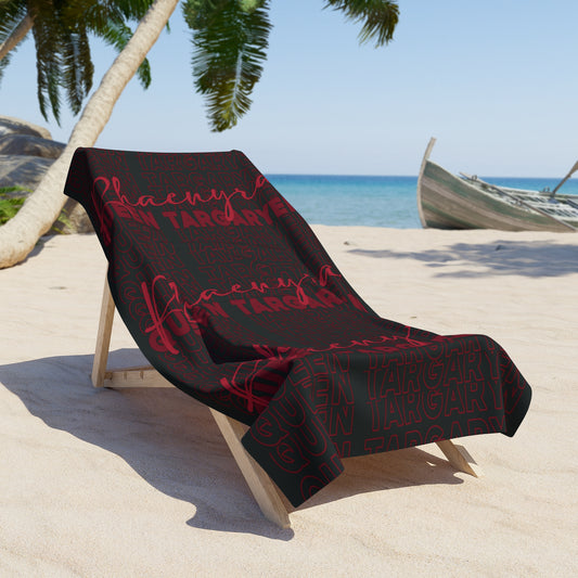 Queen Rhaenyra Beach Towel - Fandom-Made