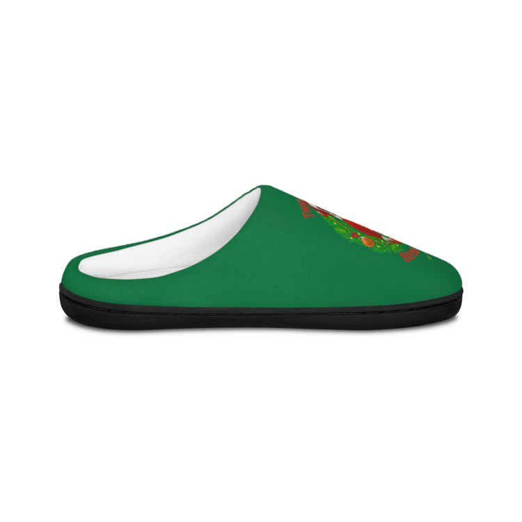 Snoop Dogg Christmas Men's Slippers - Fandom-Made