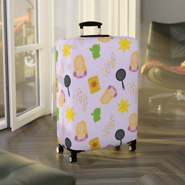 Tangled Luggage Cover