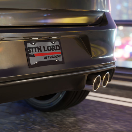 Sith Lord In Training Vanity Plate - Fandom-Made