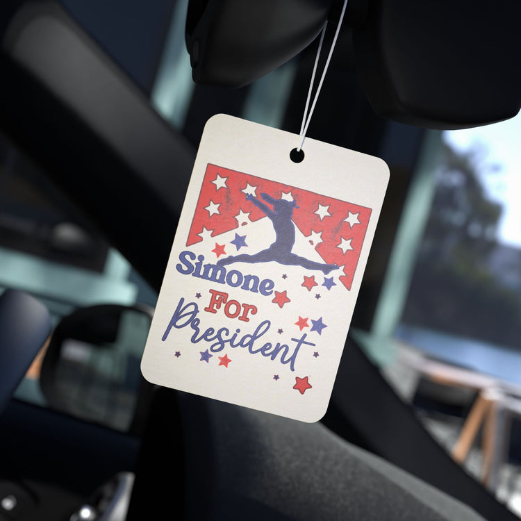 Simone For President Car Air Freshener