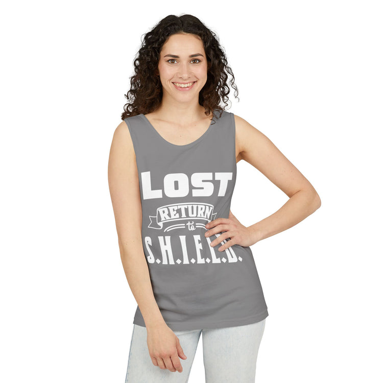 Lost Return To...S.H.I.E.L.D. Tank Top - Fandom-Made