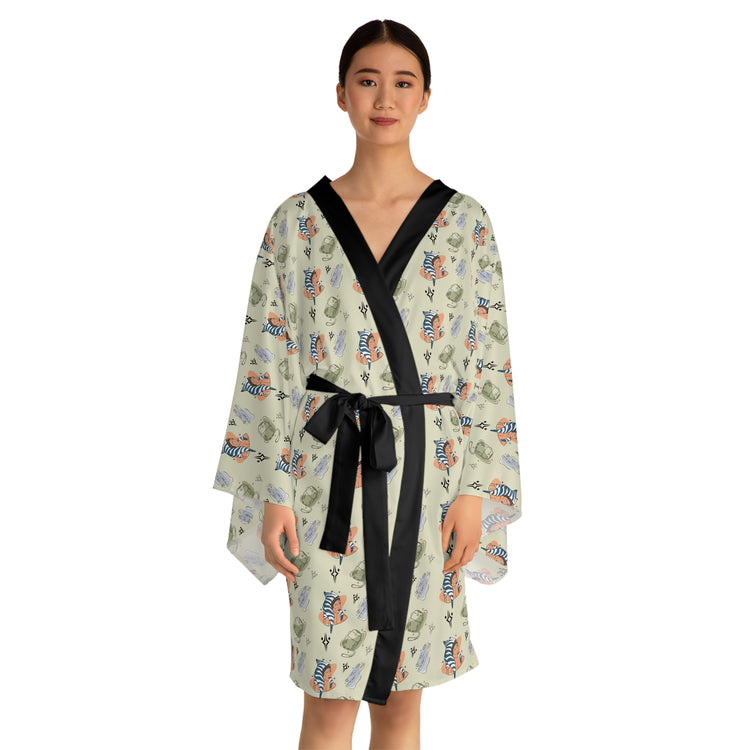 Ahsoka Long Sleeve Kimono Robe - Fandom-Made