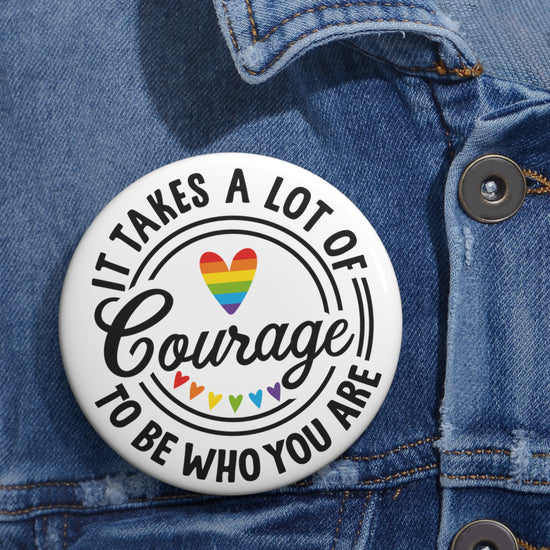 Courage Pin - Fandom-Made