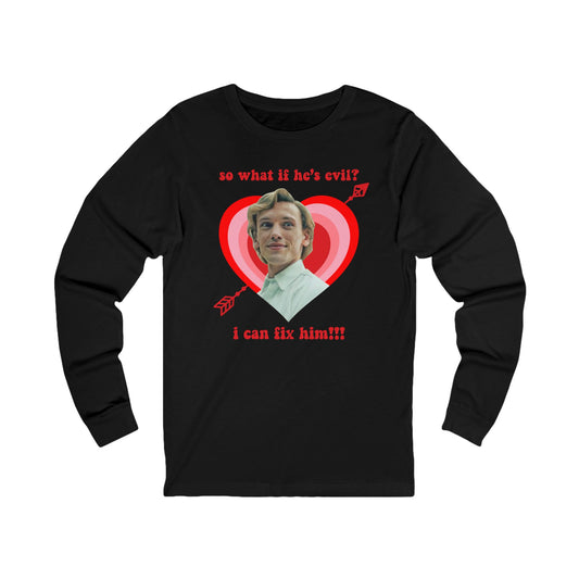 Evil Unisex Long Sleeve Tee - Fandom-Made