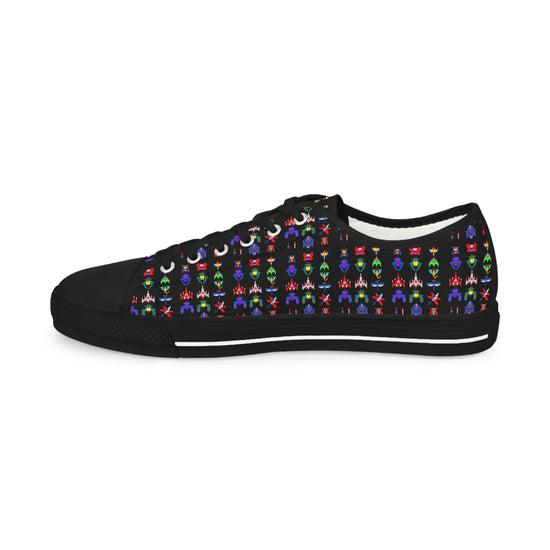 Galaga Men's Low Top Sneakers - Fandom-Made