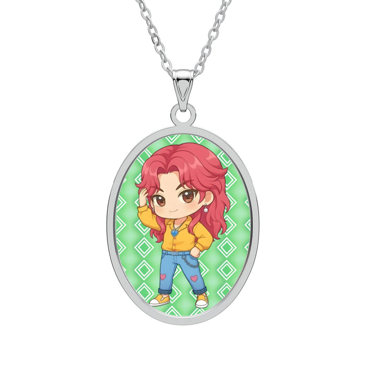 Romance Saja Oval Pendant
