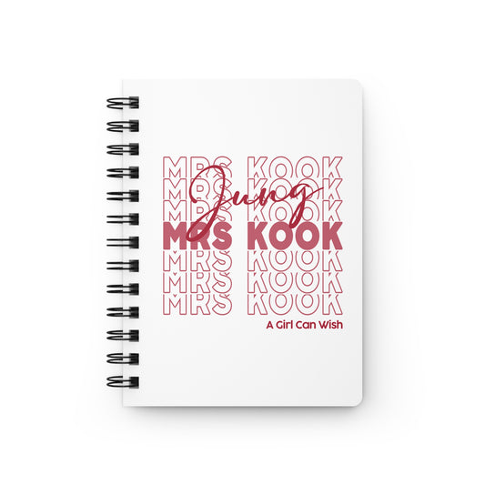 Mrs. Jung Kook Spiral Bound Journal