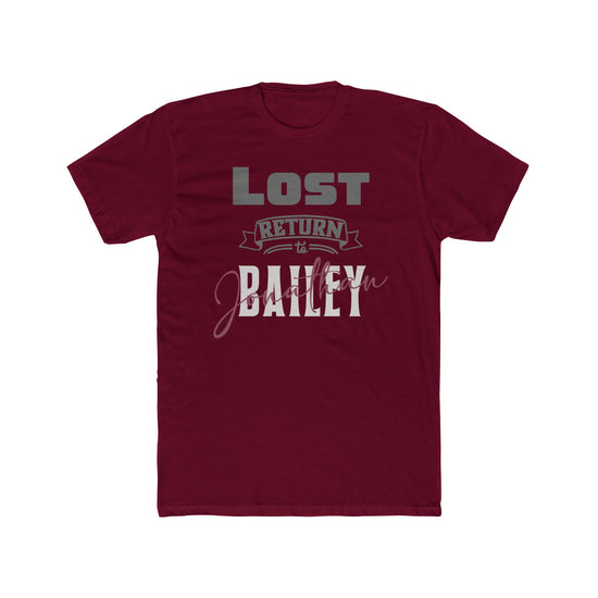 Lost Return To Jonathan Bailey Men’s Fitted T-Shirt - Fandom-Made