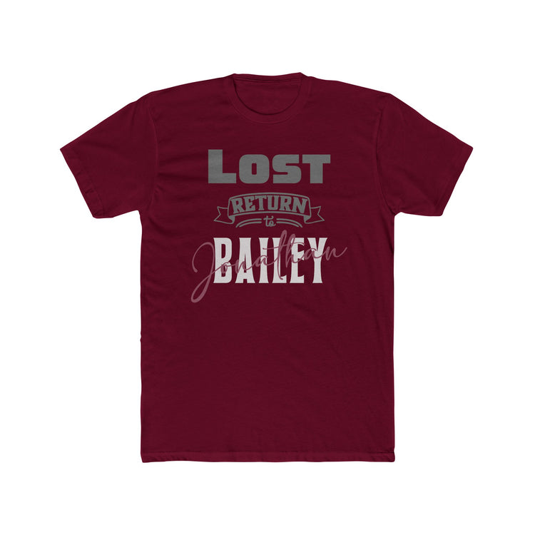Lost Return To Jonathan Bailey Men’s Fitted T-Shirt - Fandom-Made