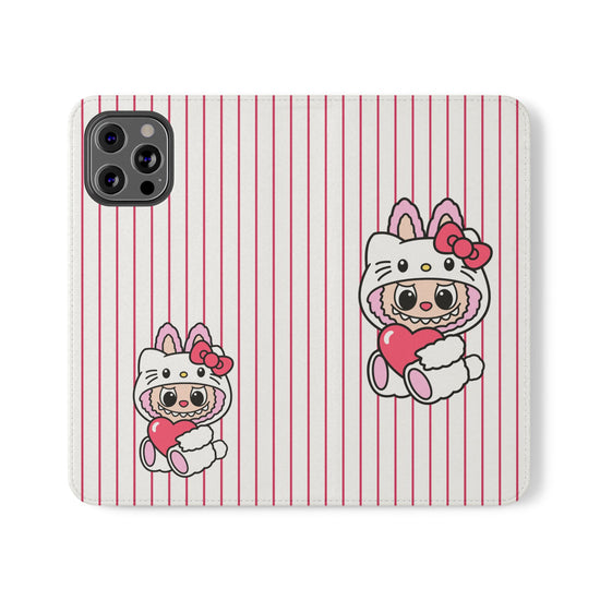 Bubu Kitty Flip Case - Fandom-Made