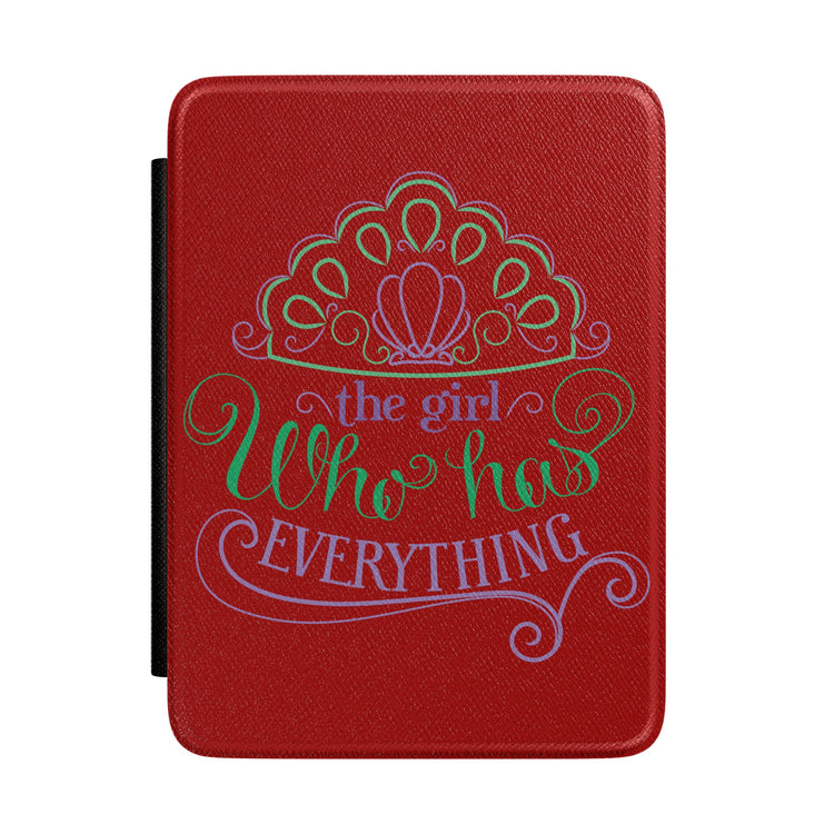 The Girl Who Has Everything Kindle Case