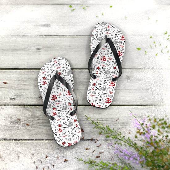 Buffy All-Over Print Flip Flops - Fandom-Made