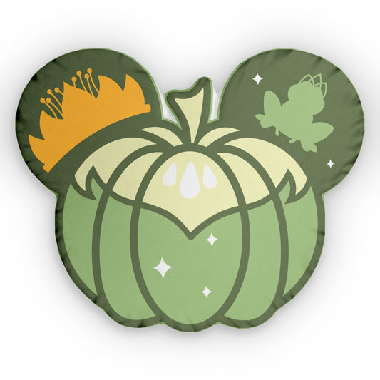 Princess Tiana Pumpkin-Shaped Pillow