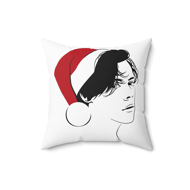 Santa Harry Square Pillow - Fandom-Made