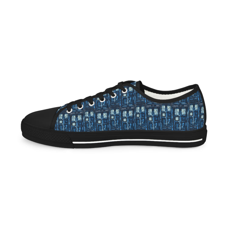 Tardis All-Over Print Men's Sneakers