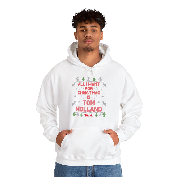 All I Want For Christmas Tom Holland Hoodie