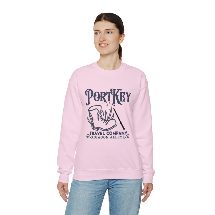 Port Key Travel Sweatshirt - Fandom-Made