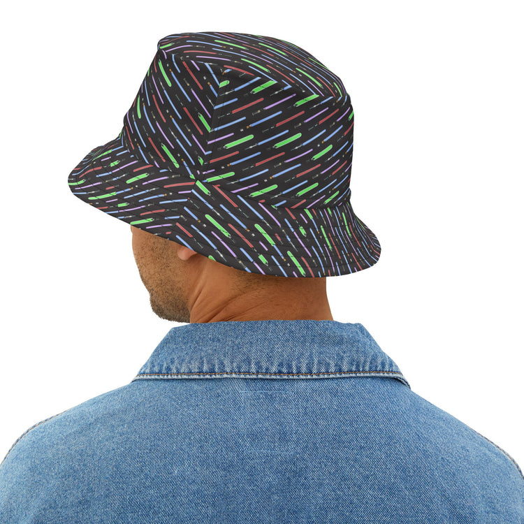 Lightsabers All-Over Print Bucket Hat - Fandom-Made