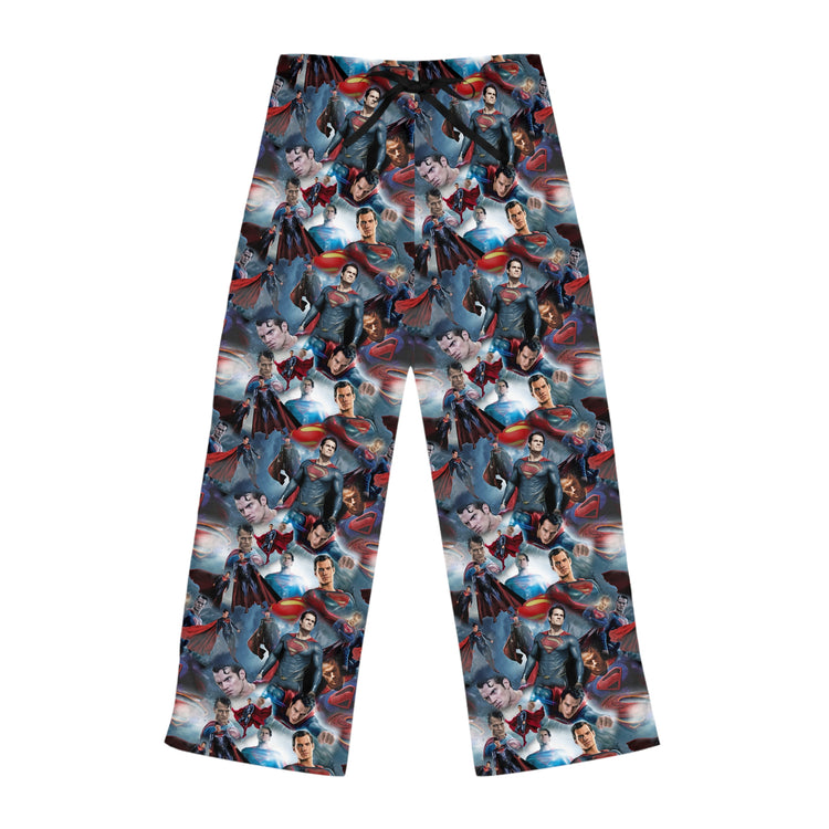Superman Collage Women's Pajama Pants - Fandom-Made