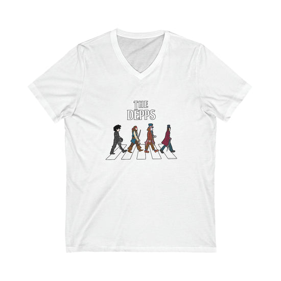 The Depps Abbey Road V-Neck Tee - Fandom-Made