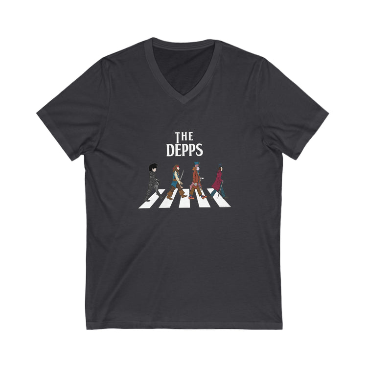 The Depps Abbey Road V-Neck Tee - Fandom-Made