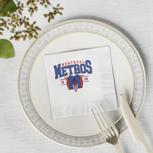Montreal Metros Paper Napkins - Fandom-Made