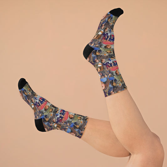 Gilmore Girls Recycled Socks - Fandom-Made