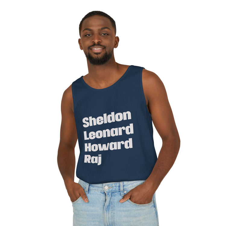 Big Bang Names Tank Top - Fandom-Made