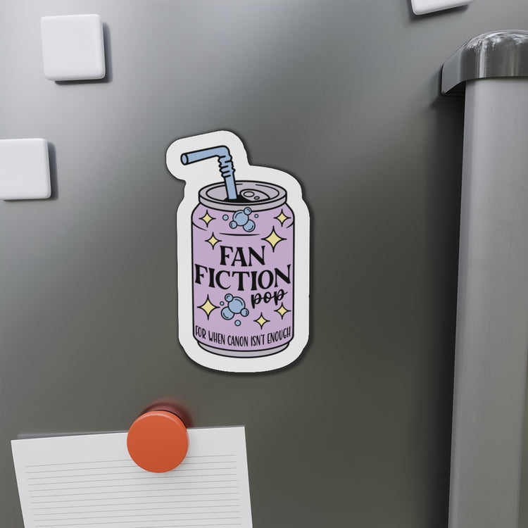 Fan Fiction Pop Die-Cut Magnet