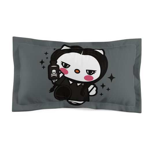 Wednesday Kitty Pillow Sham - Fandom-Made