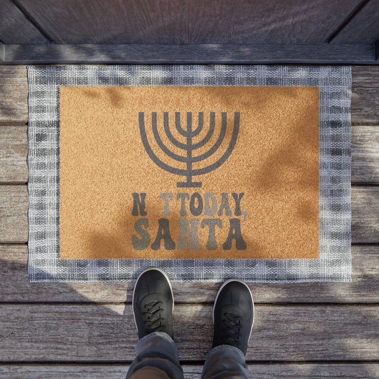 Not Today Santa Doormat