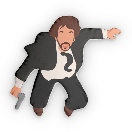 Hans Gruber-Shaped Pillow