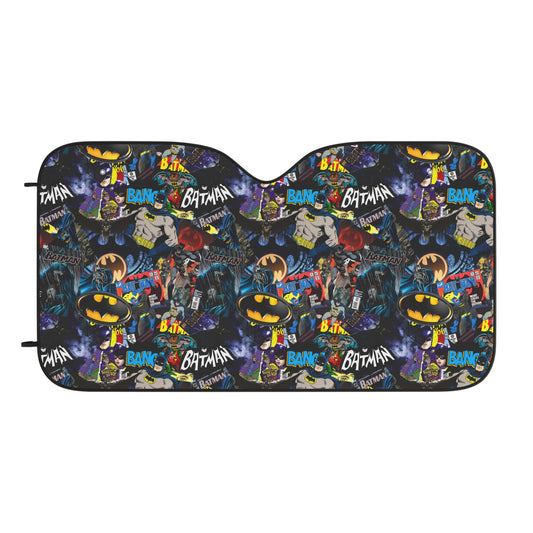 Batsy Comics Car Sunshade - Fandom-Made
