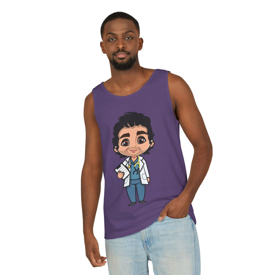 Derek Sheppard Unisex Garment-Dyed Tank Top - Fandom-Made