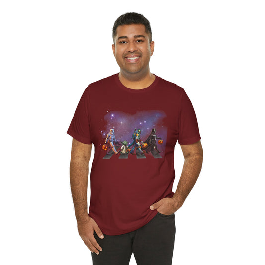 Galaxy Walking Unisex T-Shirt - Fandom-Made