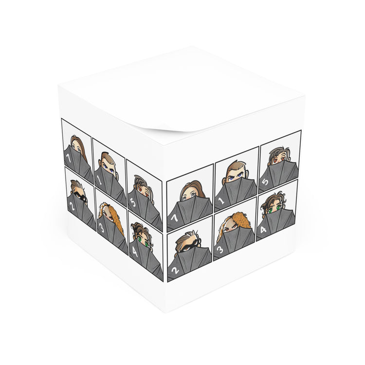 Umbrella Academy Group Note Cube