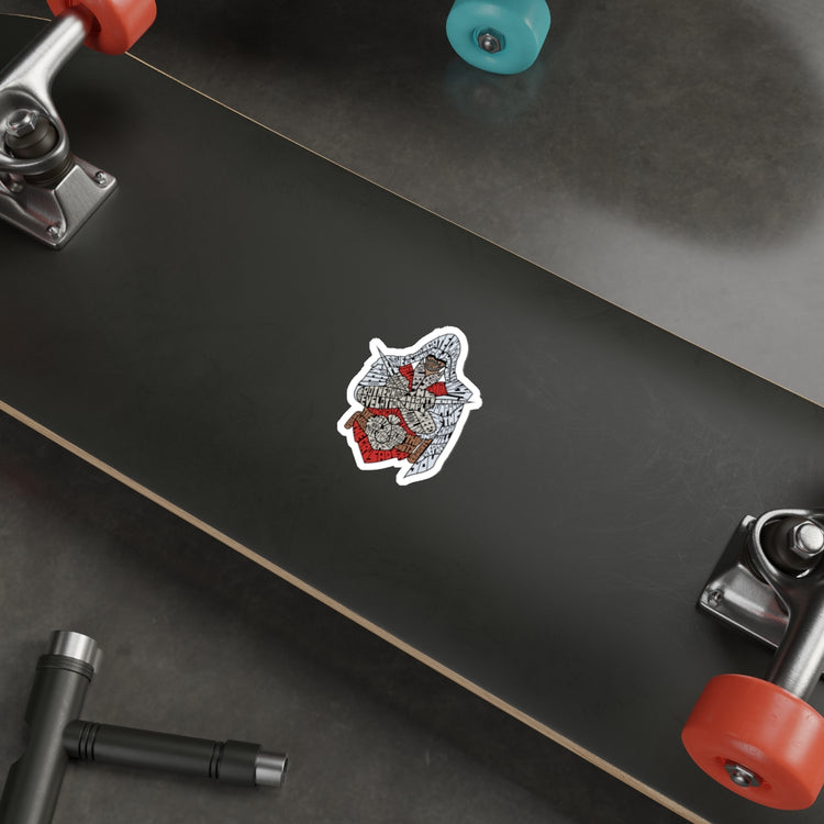Assassins Creed Calligram Die-Cut Stickers - Fandom-Made
