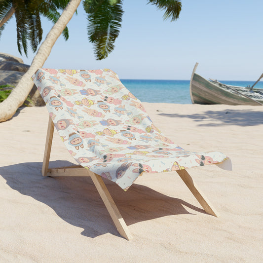 Cute Monsters Beach Towel - Fandom-Made