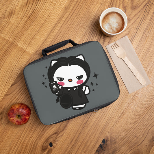 Wednesday Kitty Lunch Bag