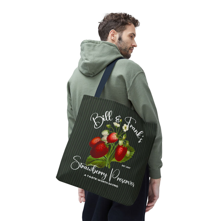 Bill & Frank's Strawberry Preserves Tote Bag - Fandom-Made