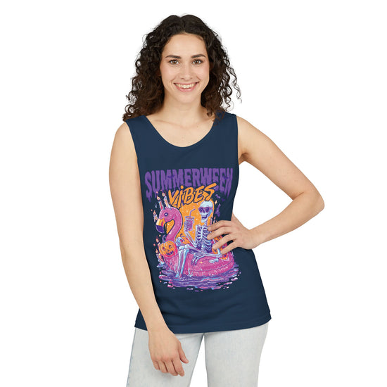Summerween Vibes Tank Top - Fandom-Made