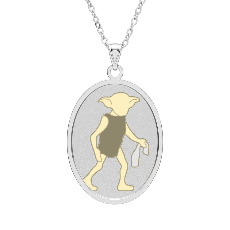Dobby Is Free Oval Pendant