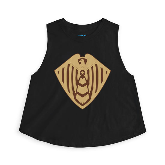 Soldier Boy Shield Women's Crop Top - Fandom-Made