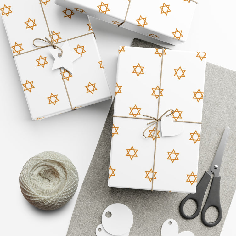 Star of David Gift Wrap