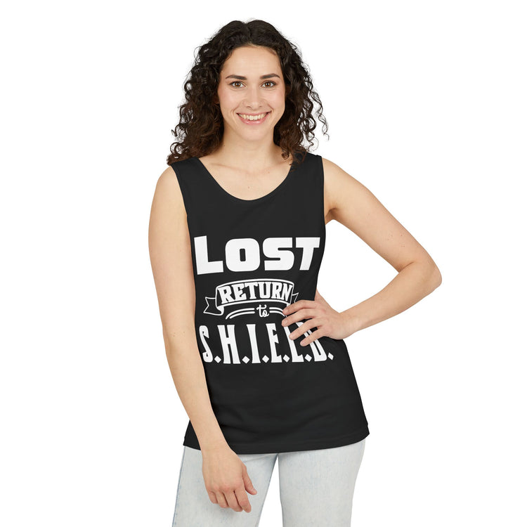 Lost Return To...S.H.I.E.L.D. Tank Top - Fandom-Made