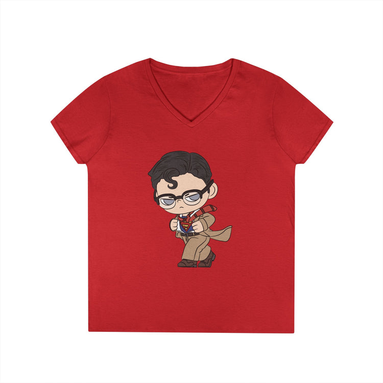 Supes V-Neck Tee - Fandom-Made