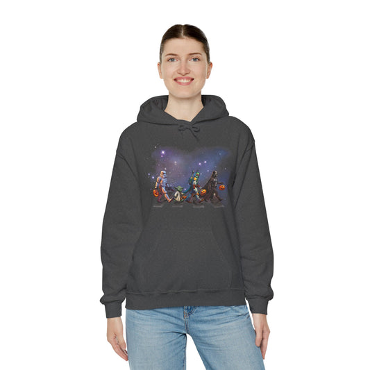 Galaxy Walking Unisex Hoodie - Fandom-Made