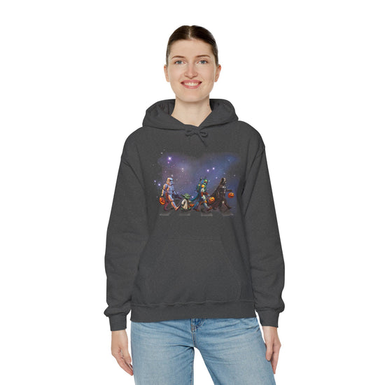Galaxy Walking Unisex Hoodie - Fandom-Made
