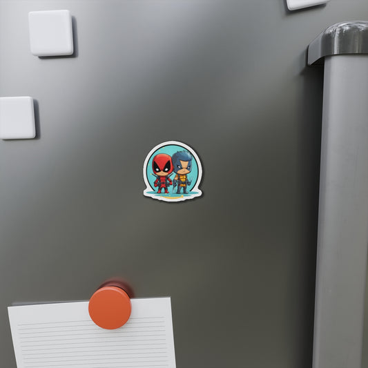 Cute Chimichangas Die-Cut Magnets - Fandom-Made
